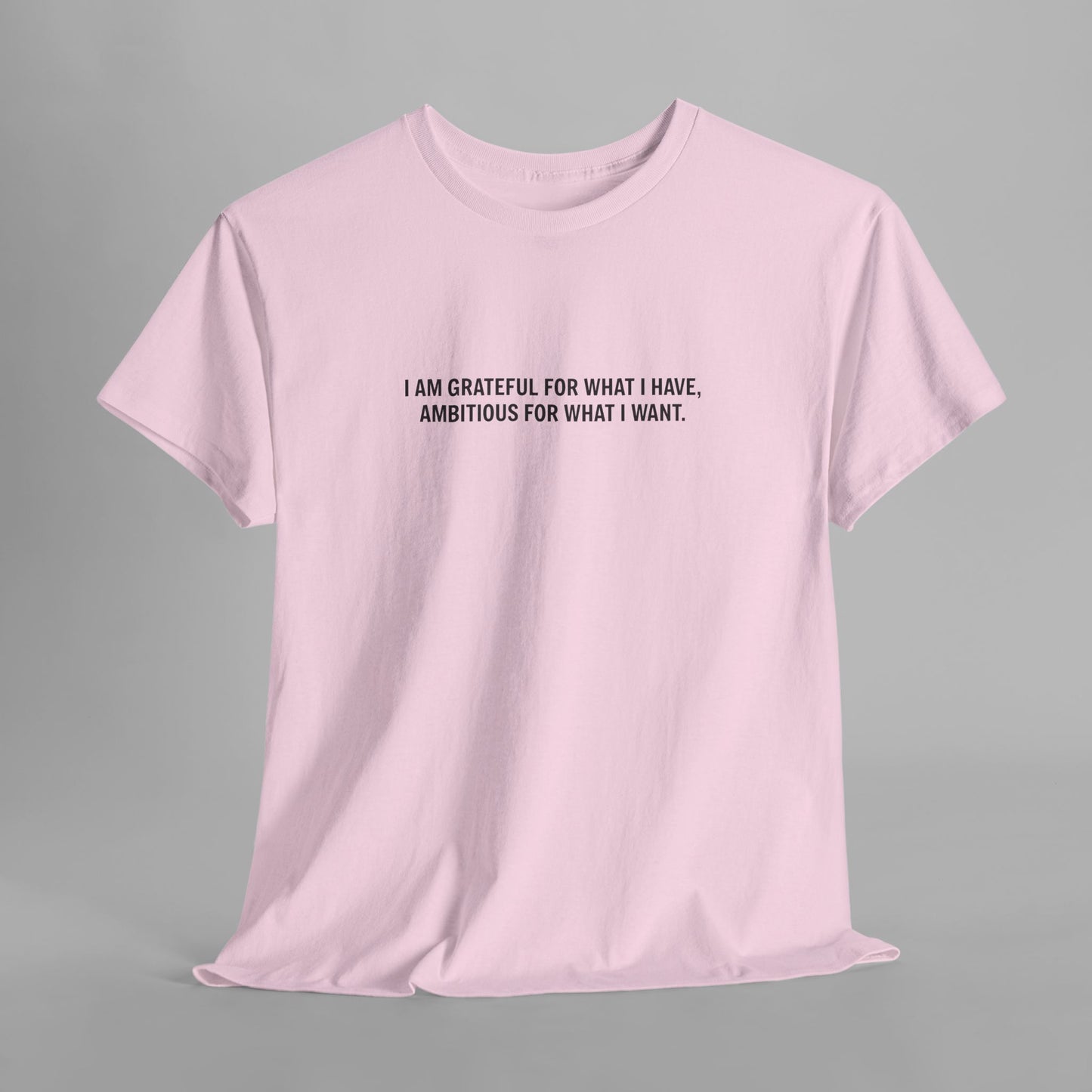 T-SHIRT: “Gratitude and Ambition Mode”