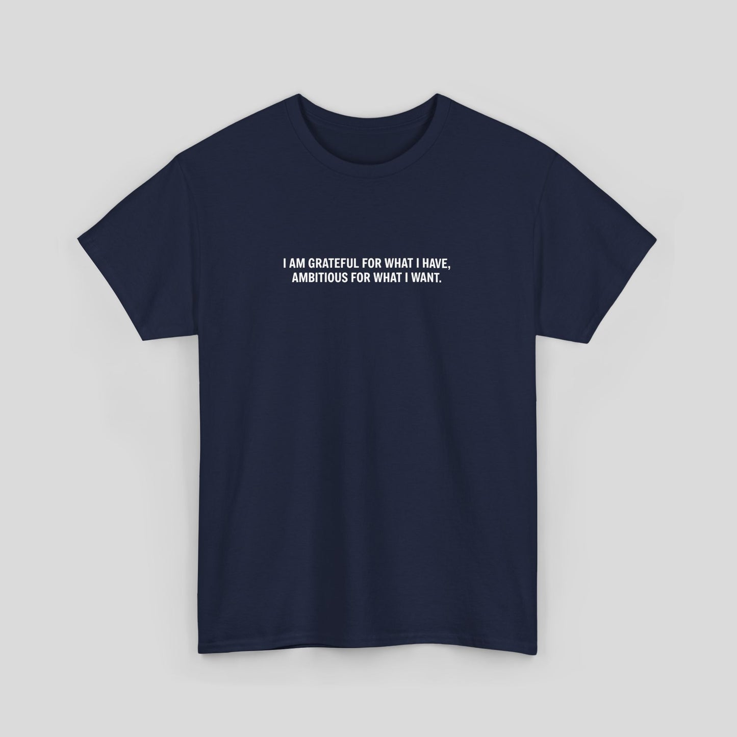 T-SHIRT: “Gratitude and Ambition Mode”