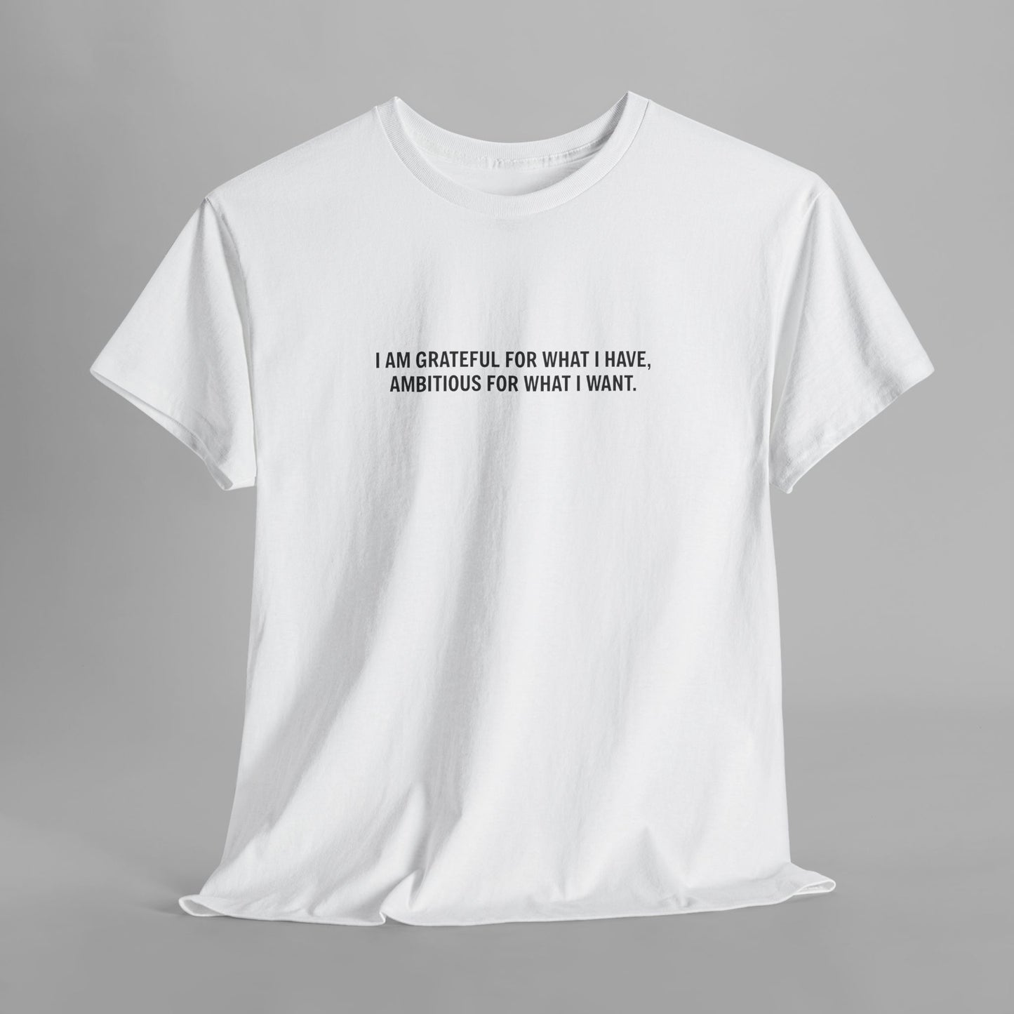 T-SHIRT: “Gratitude and Ambition Mode”