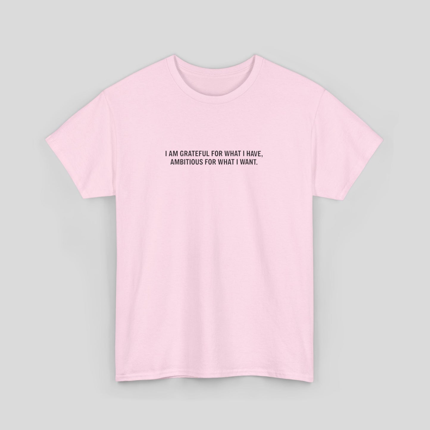 T-SHIRT: “Gratitude and Ambition Mode”