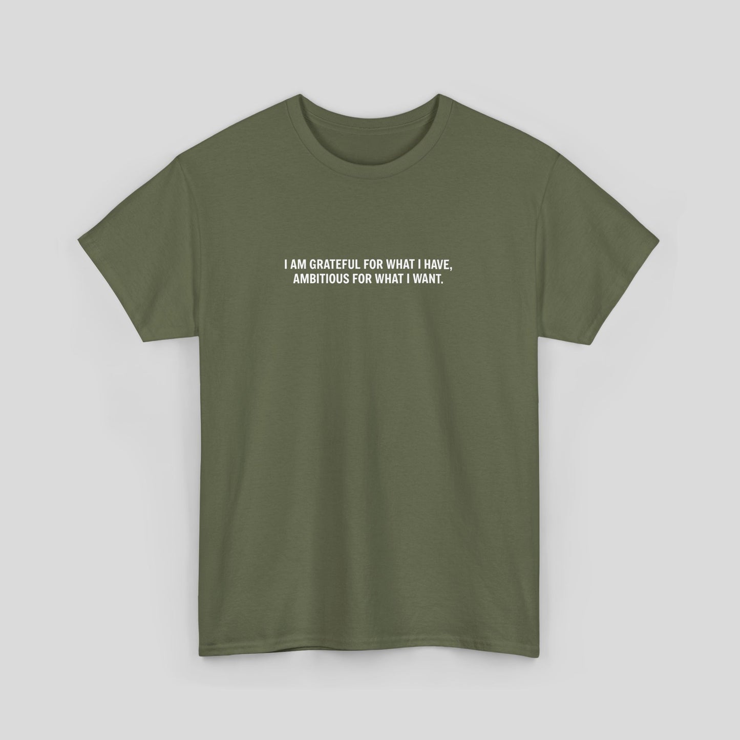 T-SHIRT: “Gratitude and Ambition Mode”