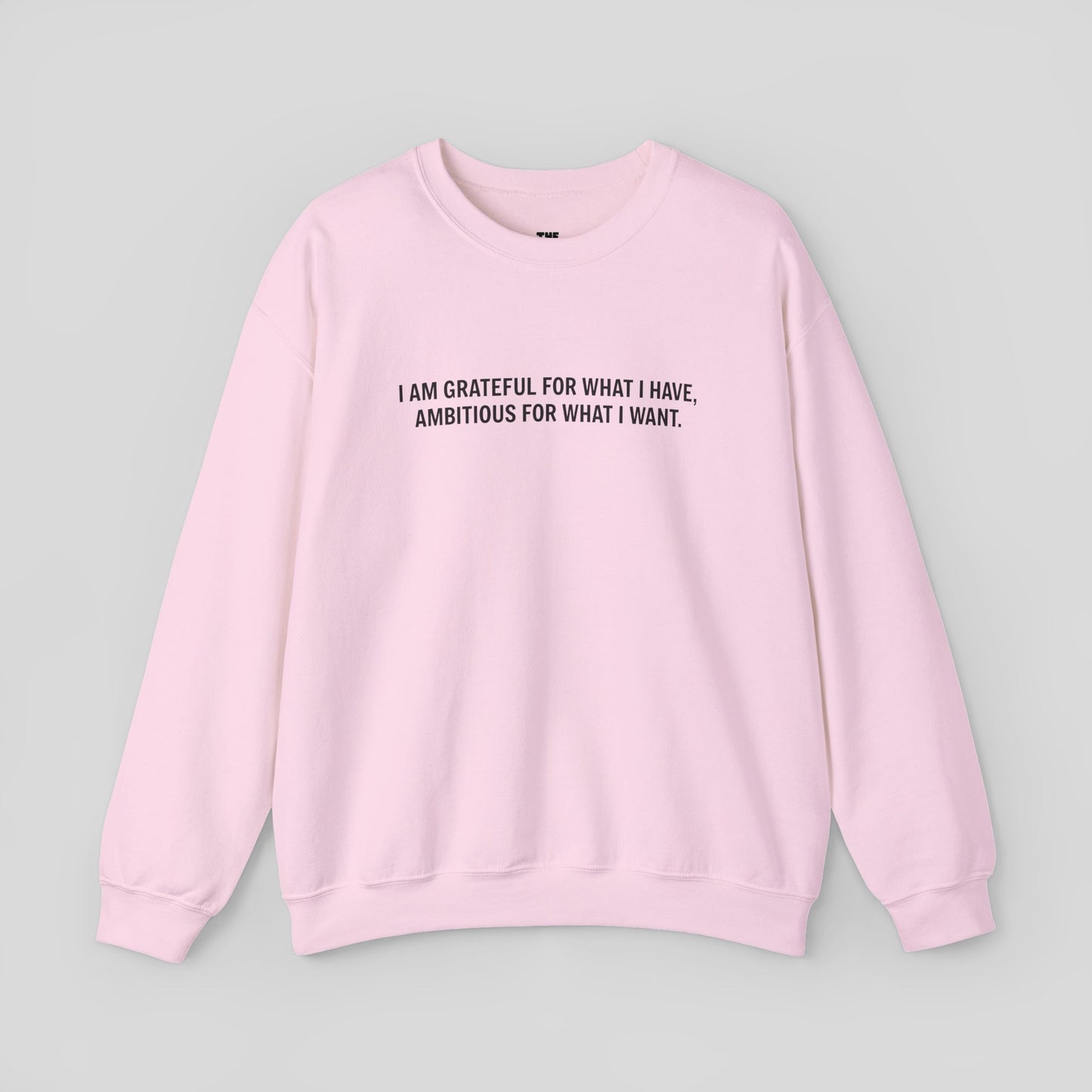 “Gratitude and Ambition Mode” sweatshirt