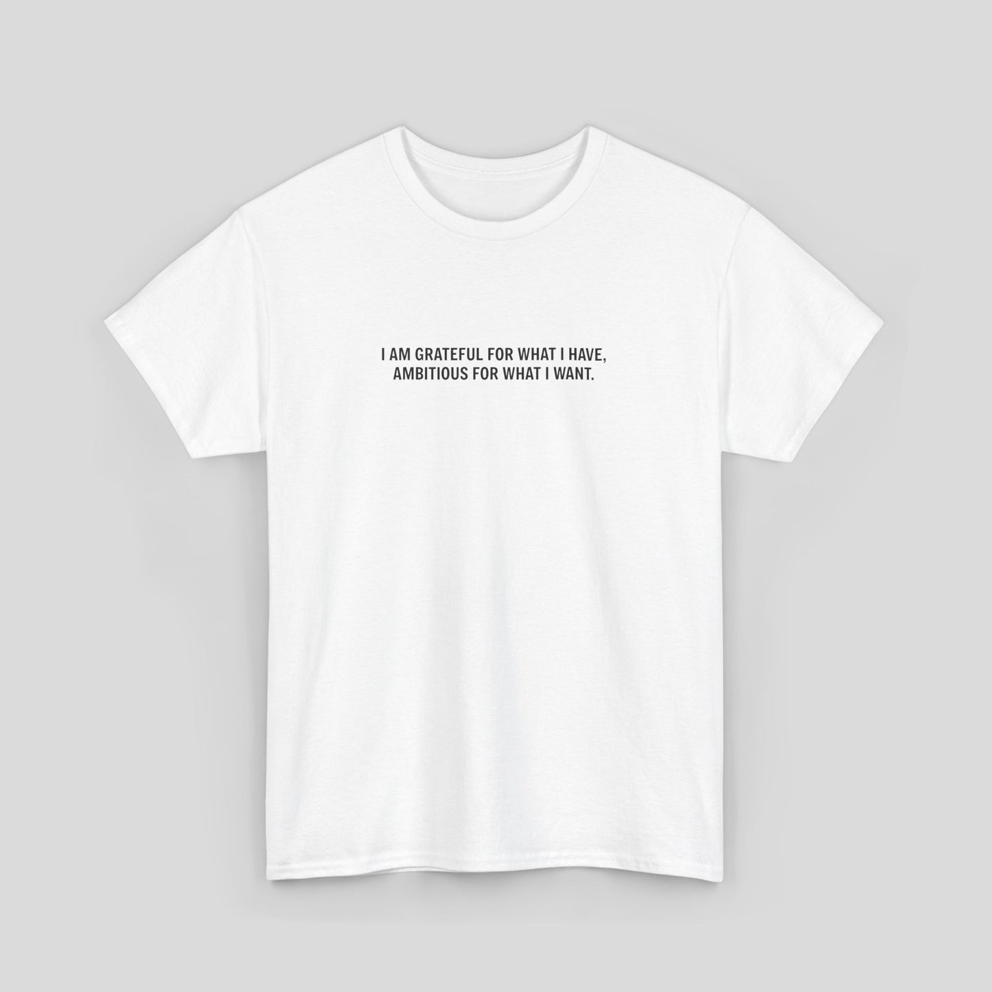 T-SHIRT: “Gratitude and Ambition Mode”